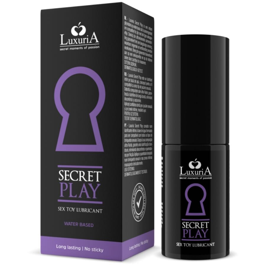 INTIMATELINE LUXURIA – Lubrifiant pour Jouets Sexuels Secret Play 30 ml