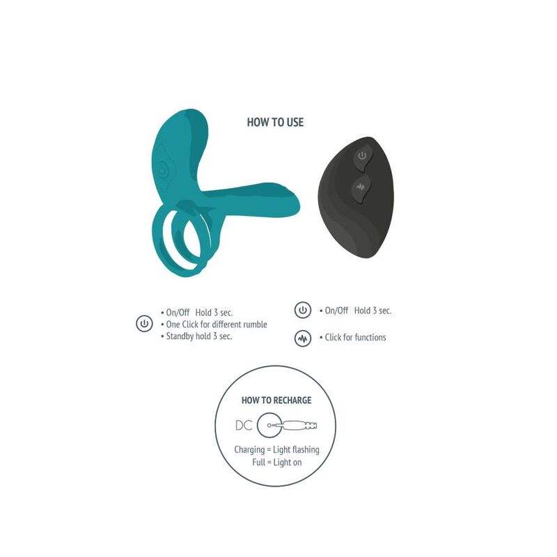 XOCOON – Anneau Vibrateur Couples Vert