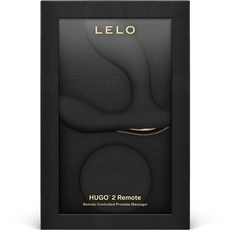 LELO – HUGO 2 Remote – Stimulateur Prostatique Télécommandé Noir