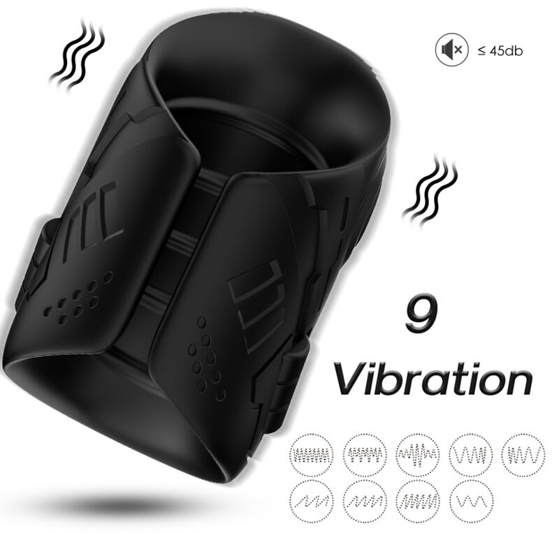 ARMONY – Masturbateur & Vibrateur Noir