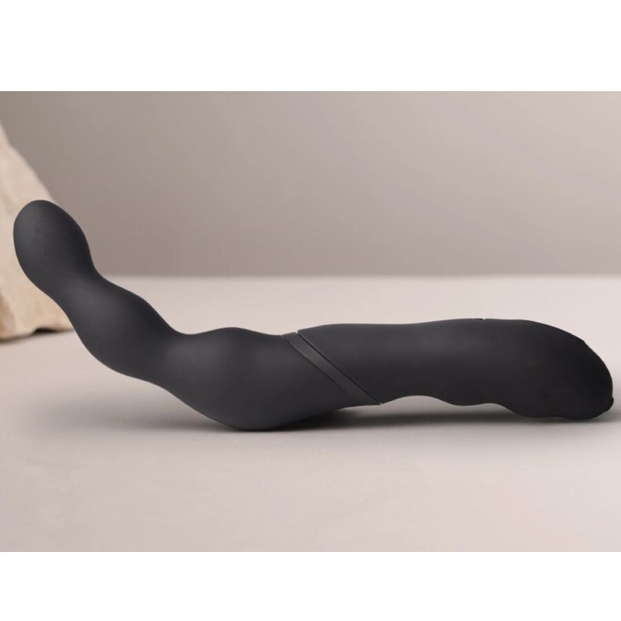 ROCKS-OFF – Adaptateur de Vibromasseur Prostatique et Anal Noir