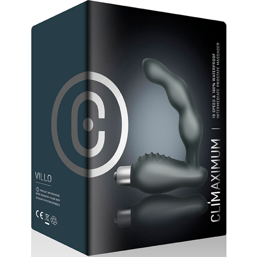 CLIMAXIMUM – Vibrateur Prostatique à Étages Villo