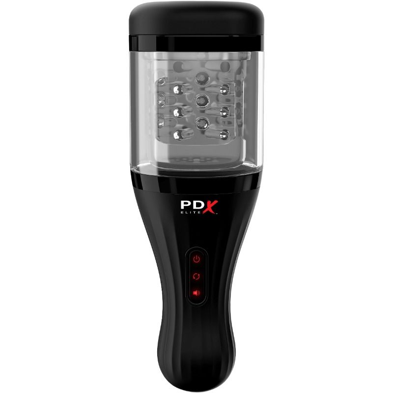 PDX Elite – Rotobateur Sale Talk Automatique avec Sons Érotiques