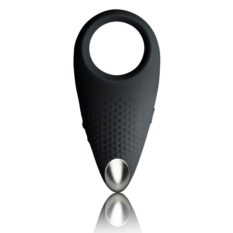 ROCKS-OFF – Anneau Vibrant Rechargeable EMPOWER Noir