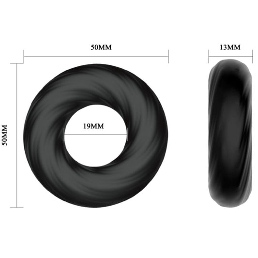 CRAZY BULL - BAGUE EN SILICONE SPIRALE
